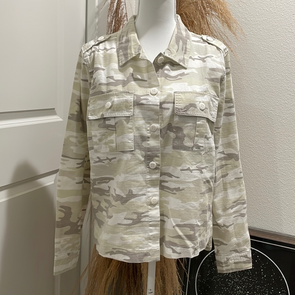 Sanctuary Army Button Down Jacket